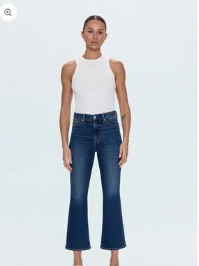 Pistola Lennon High Rise Crop Boot Jeans in Broadway wash